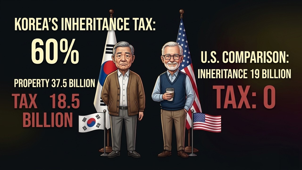 The Reason Why Korea Is Dying, Korea's Inheritance Tax, Max 60%