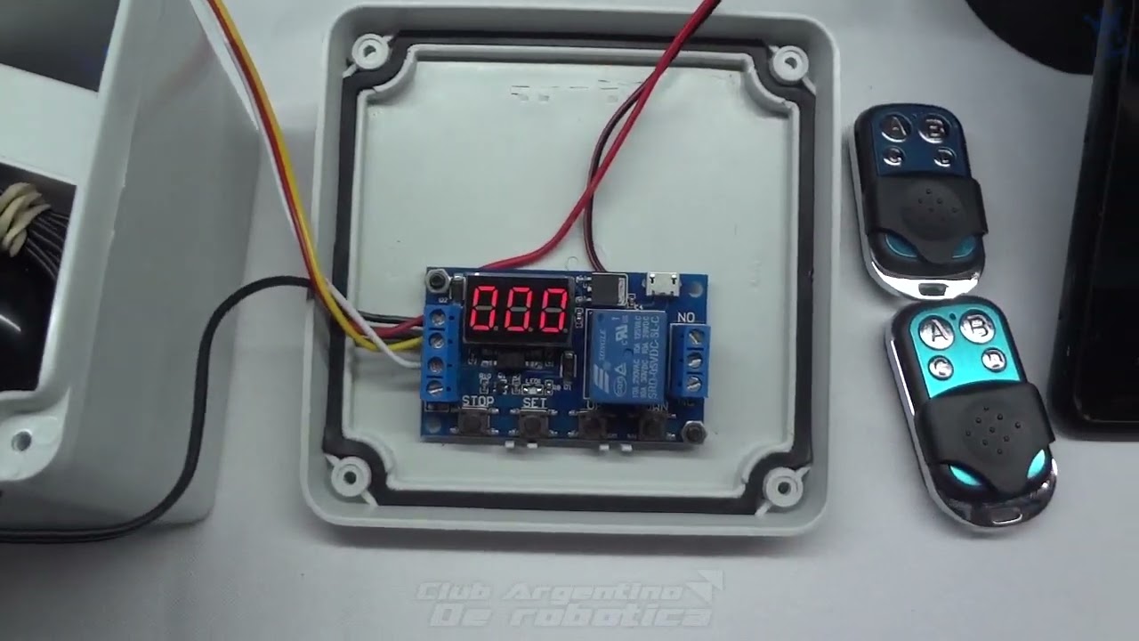 Kit Alarma Barrera Infrarroja Con Control Remoto Wifi Rf