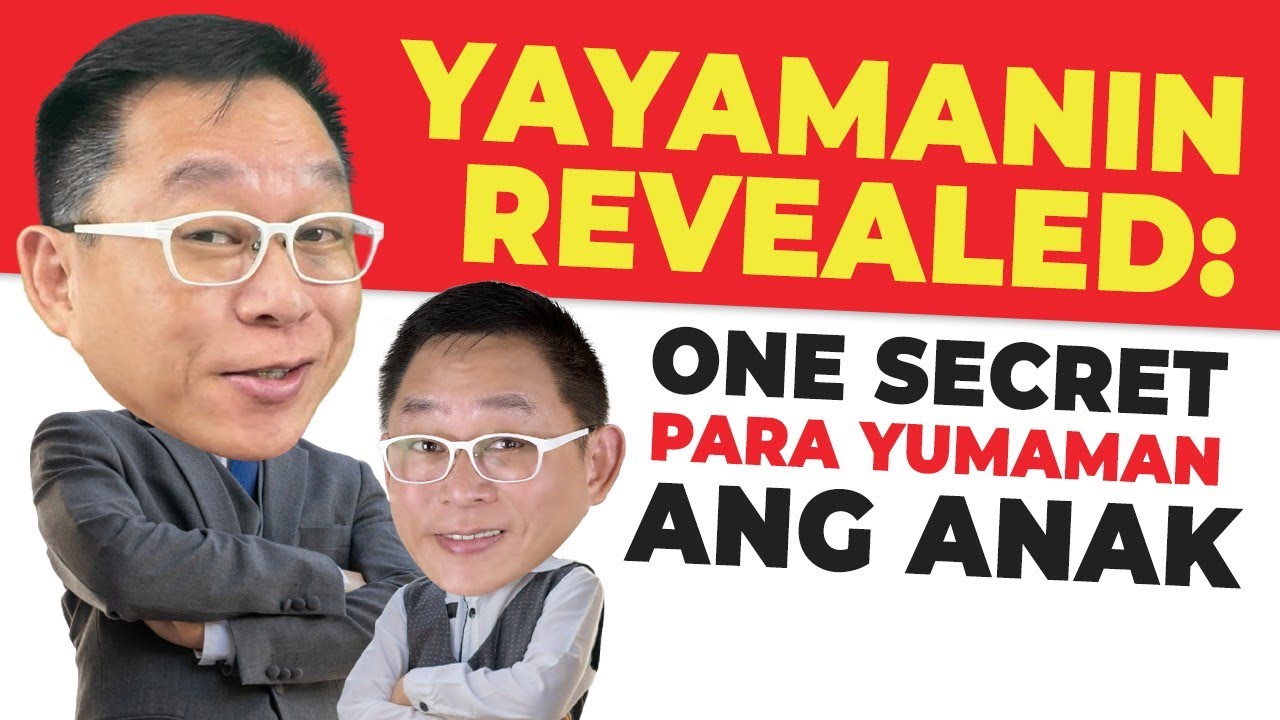 YAYAMANIN REVEALED: One Secret To Making Your Kids Rich | Chinkee Tan