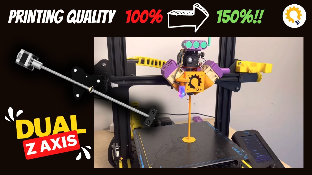 Обновление Ender 3 V2 Dual Z Axis (и результаты)