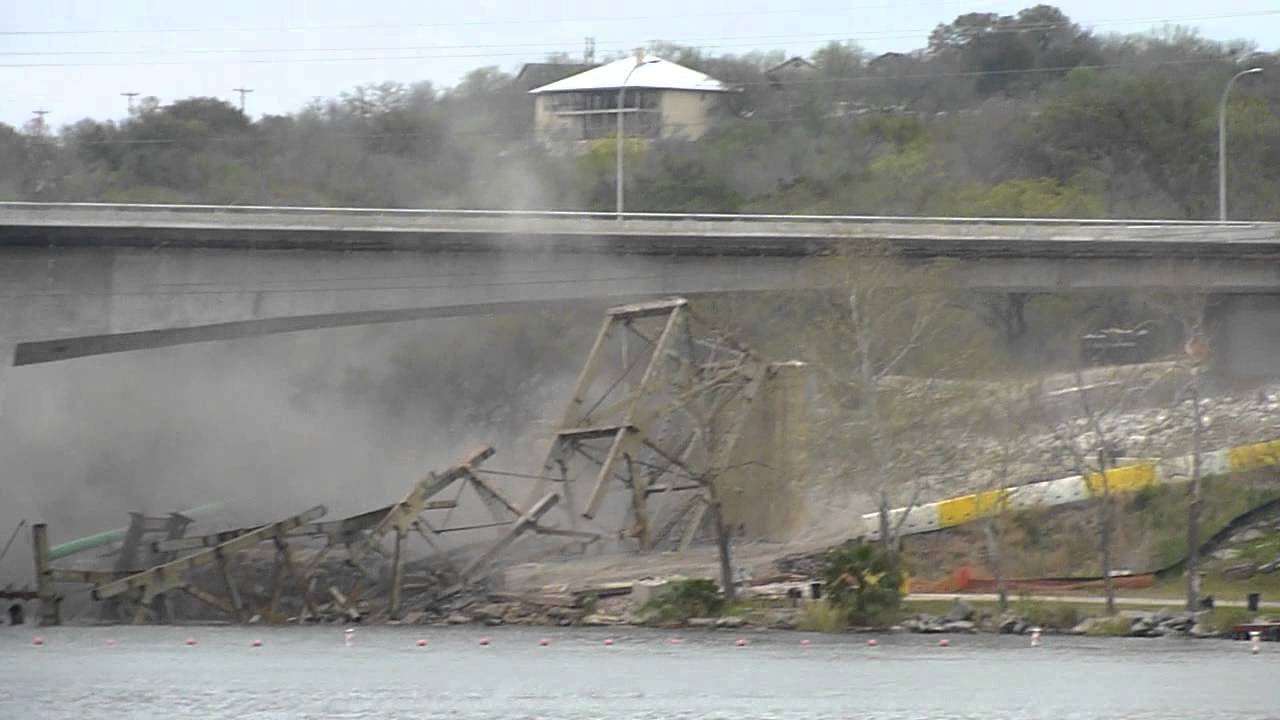 US281 Marble Falls Bridge Demolition