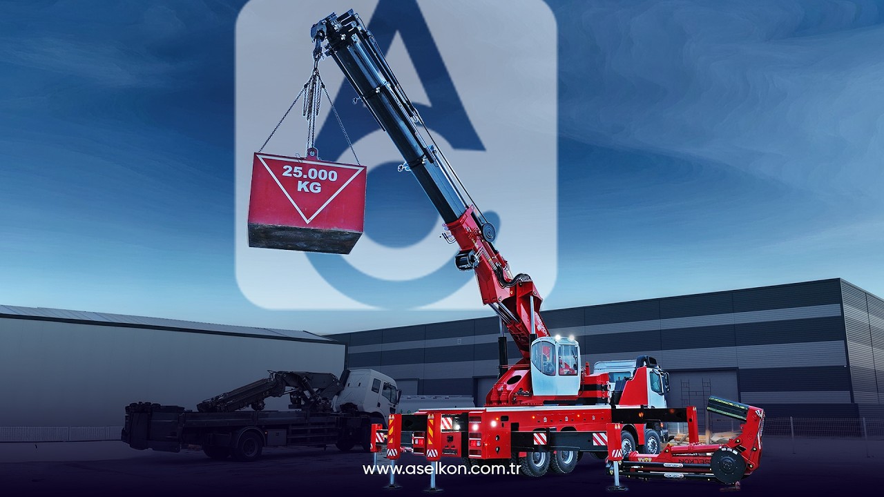 Aselkon ASK225 TM 75 TON L8+L5 / L7+L5 Tanıtım Filmi