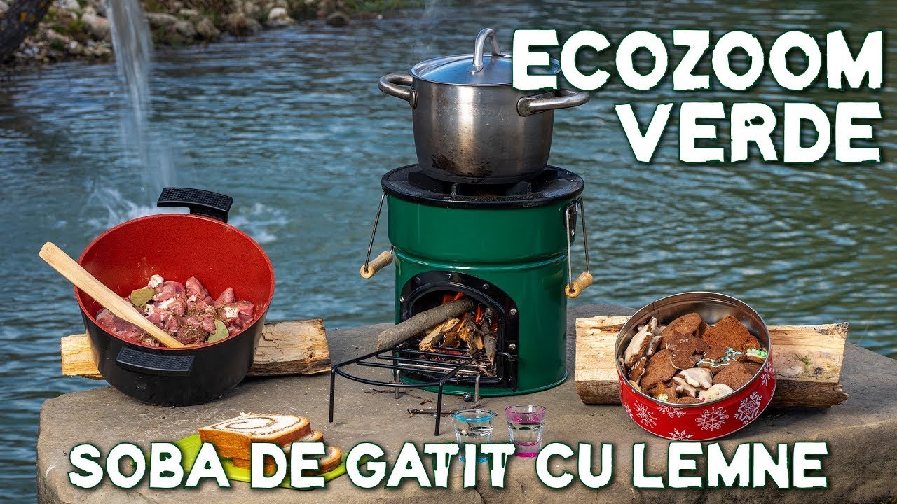 Am testat soba de gatit cu lemne, EcoZoom, in camping