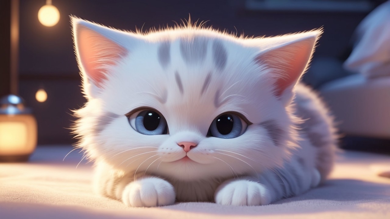 🐱💤 Котёнок Мурлыкает — Милый Сонный Куплет