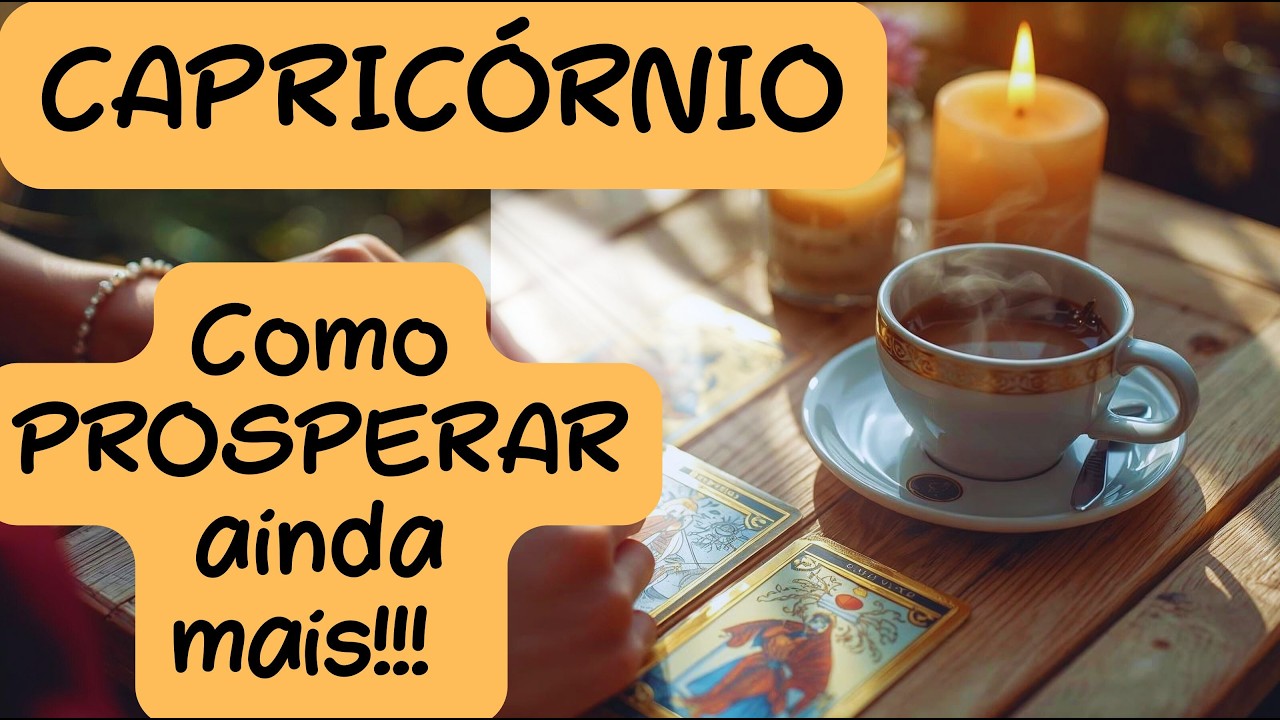 ☕CAPRICÓRNIO ♑🐐 MUITO CRESCIMENTO, COLHEITA GRANDE À VISTA!👑✨ FOQUE NISSO!🎯