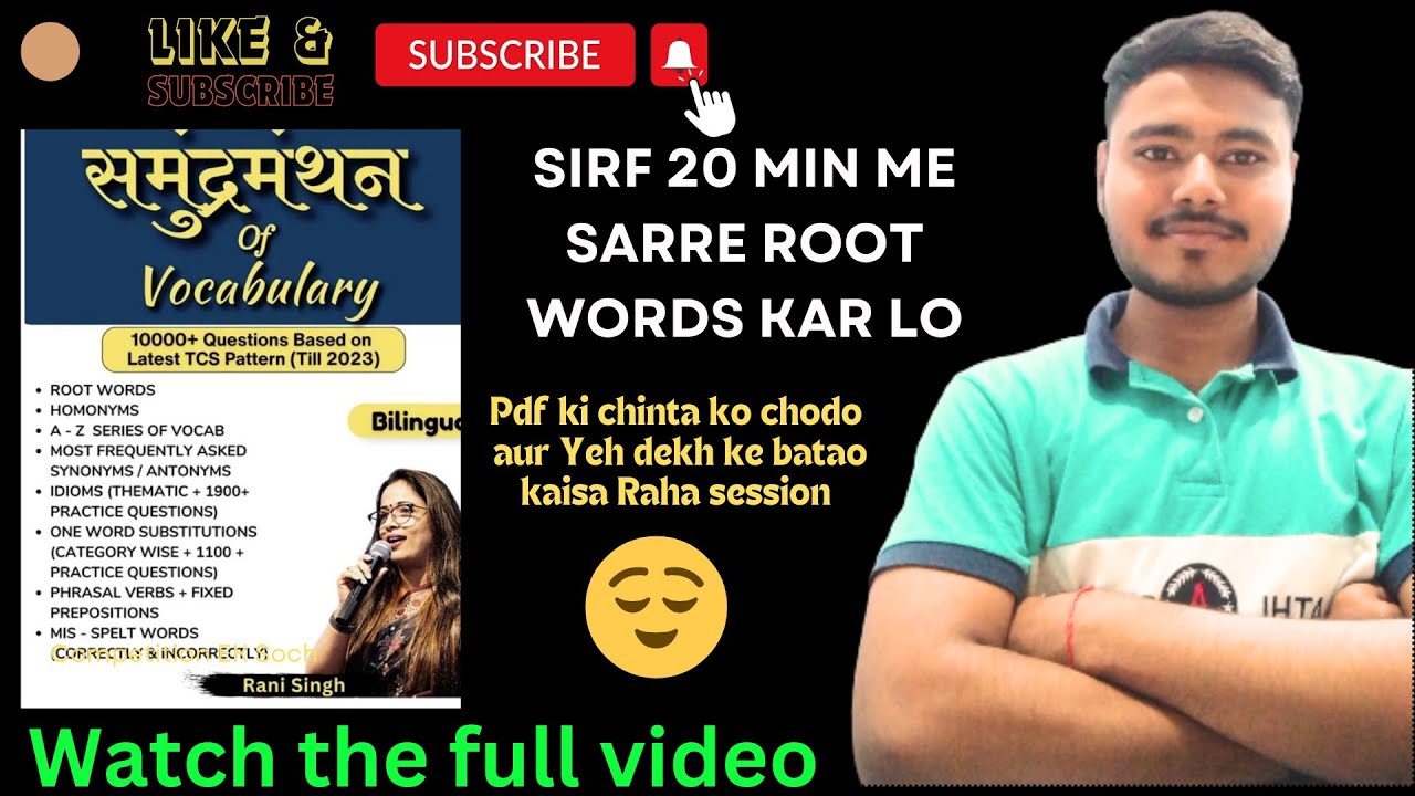 Samudra manthan ki Root words ki Full Video || 