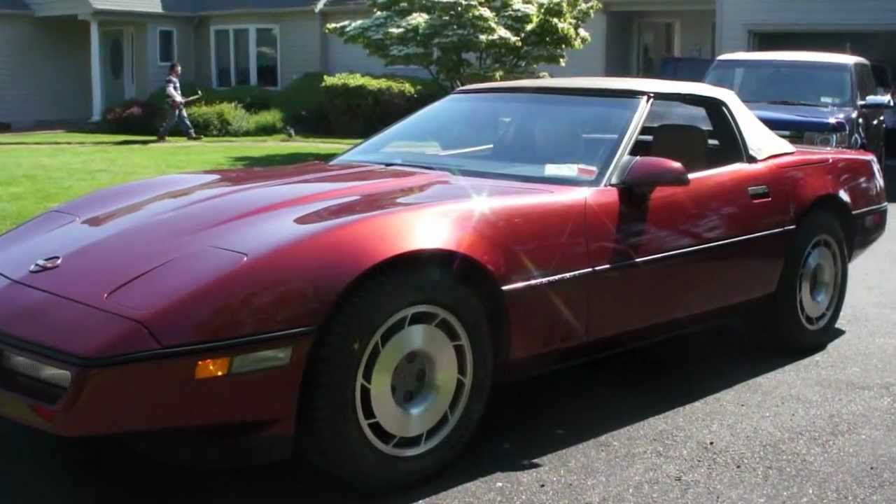 1987 Corvette Convertible For Sale~Automatic~New Tires~Only 35677 Miles