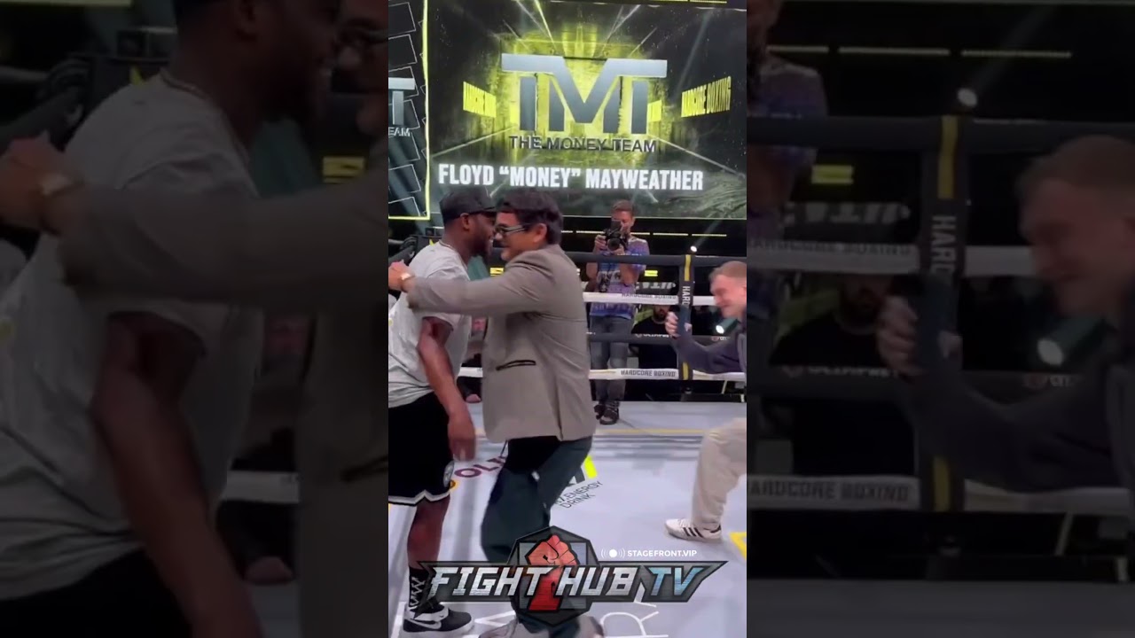 FLOYD MAYWEATHER REUNITES WITH MARCOS MAIDANA IN DUBAI!