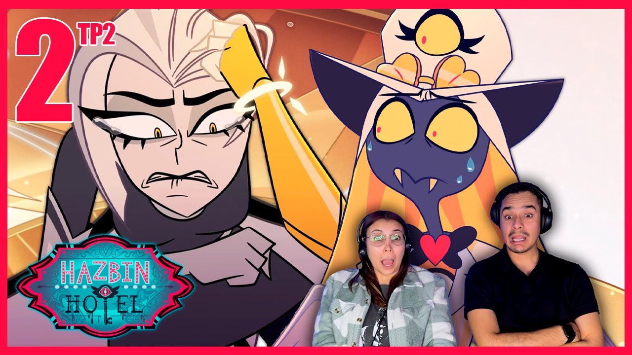 EL CIELO NO ES TAN BUENO??! 😱😱 | Cap 2 | TP2 | Hazbin Hotel | Reacción