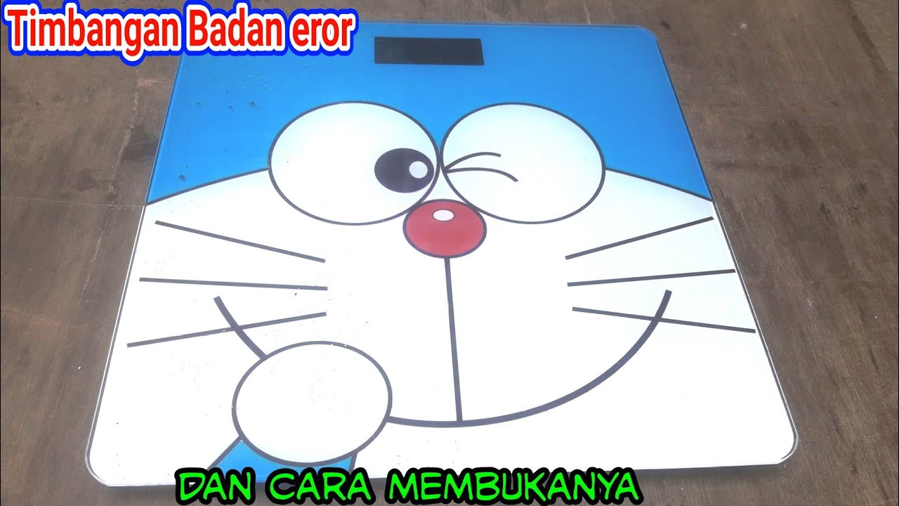 timbangan badan digital mati total