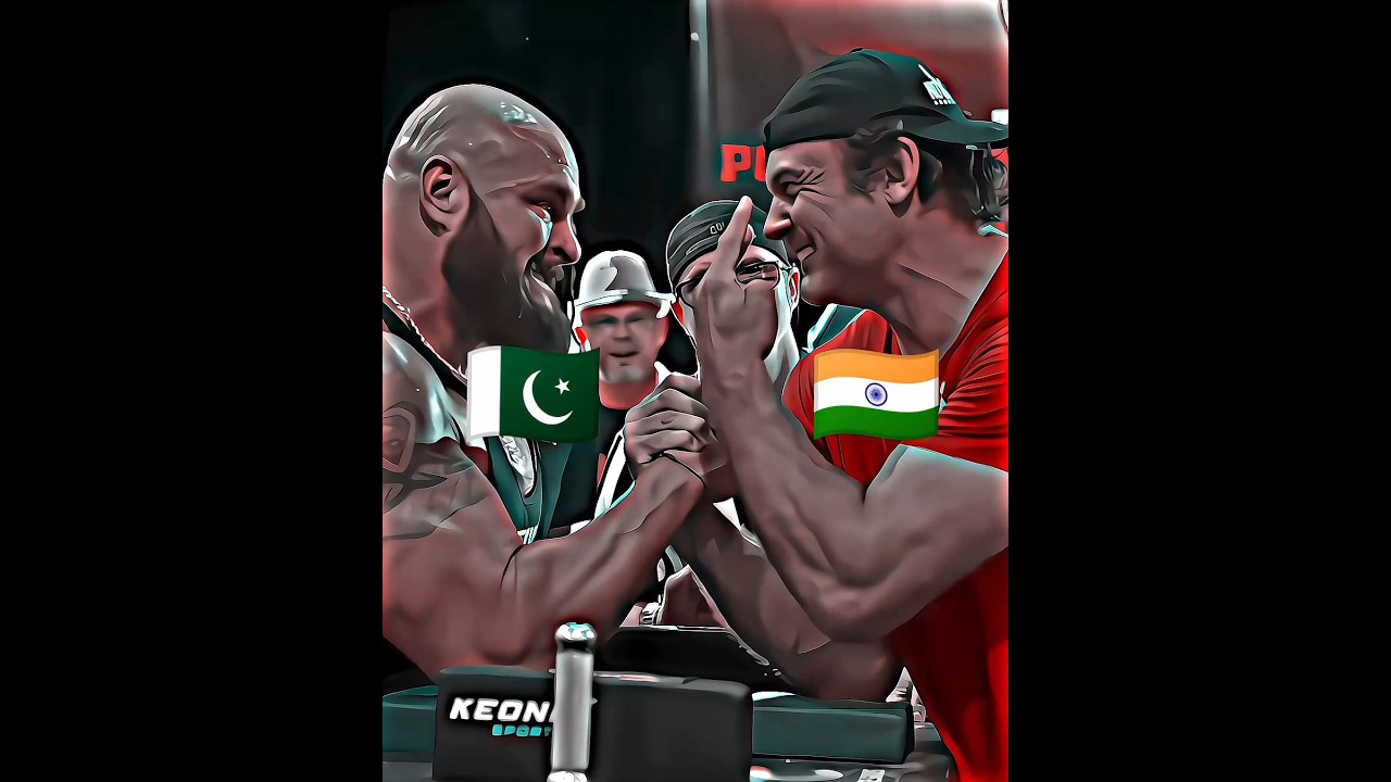 India vs Pakistan 😈 #wwe #devonlarratt #braunstrowman #india #pakistan #wweshorts #shorts