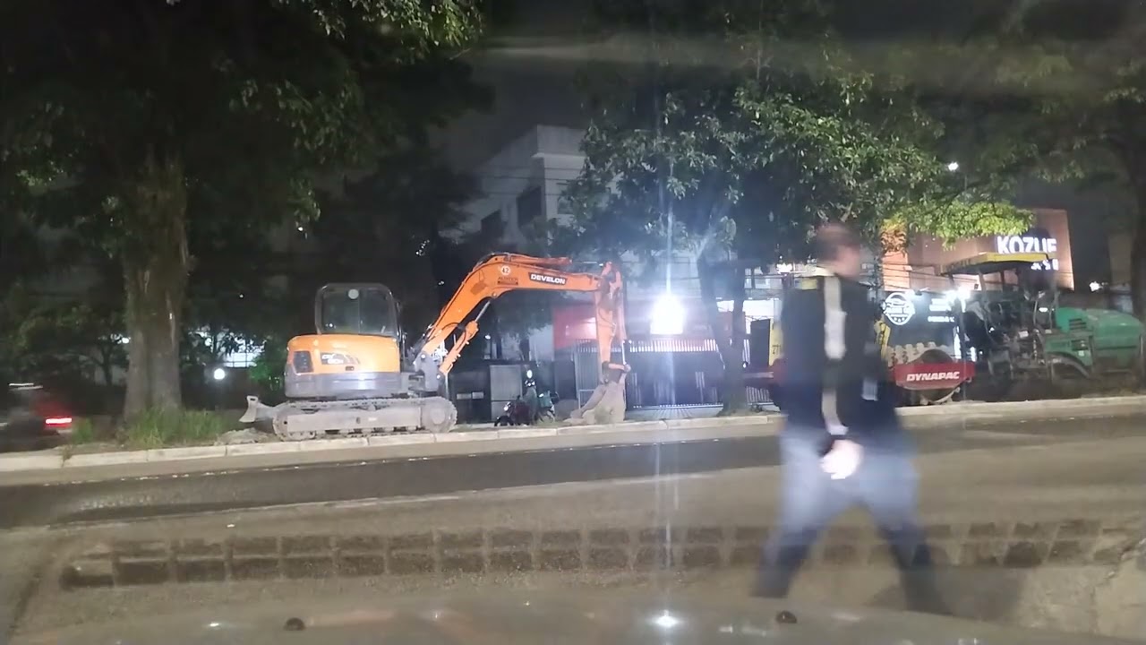 Dirigindo pela zona sul de São Paulo