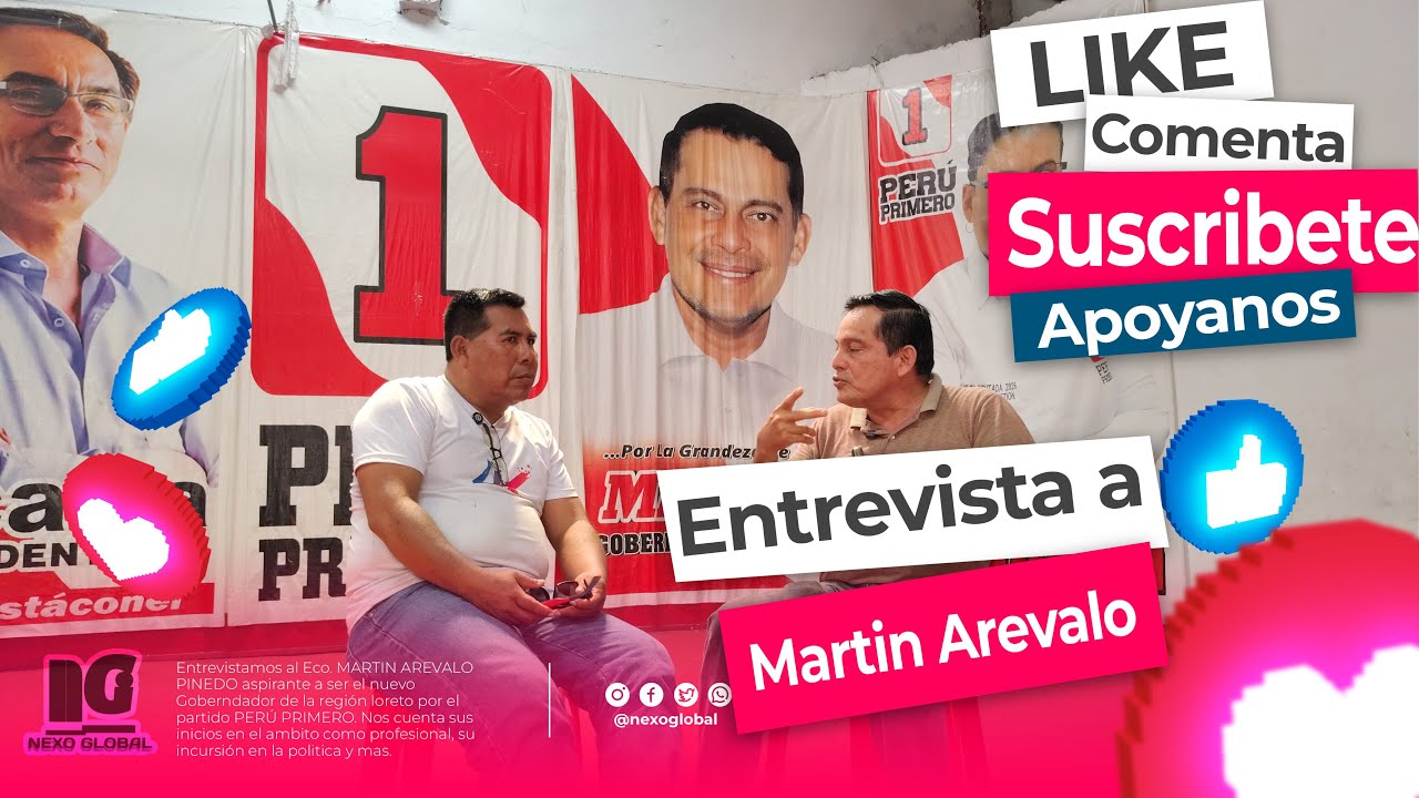 ENTREVISTA//CANDIDATO MARTIN AREVALO
