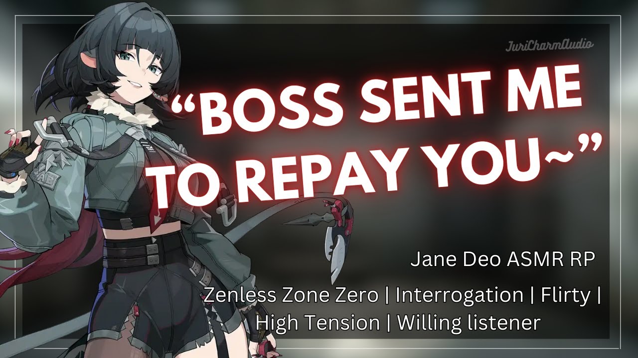 ASMR || Jane Doe Wants To Interrogate Every Part Of You... [Zenless Zone Zero] [Seductive] [F4A]
