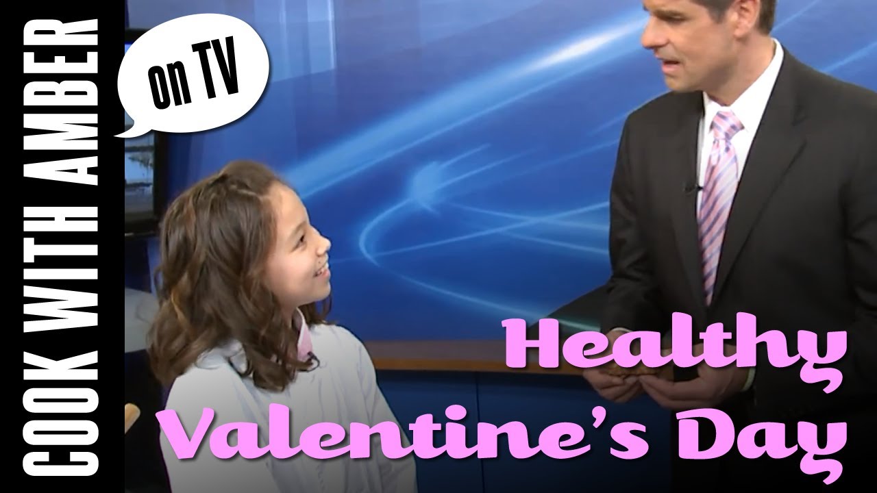 Healthy Valentine's Day Treats on Q13 FOX News | Cook With Amber