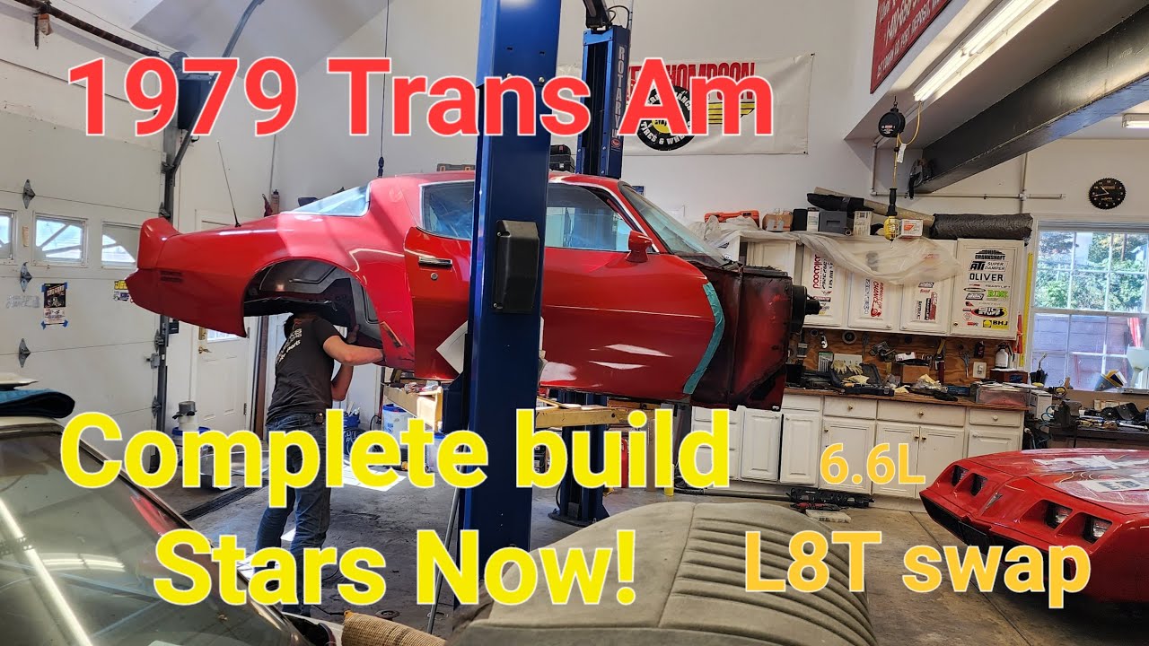 1979 Trans Am Project Starts Now