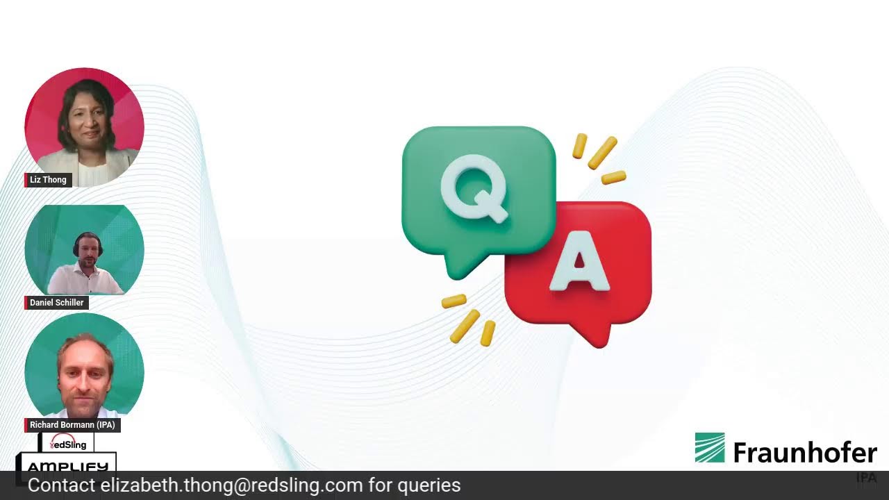 redSling Amplify with Fraunhofer IPA - AI Bin Picking Solution