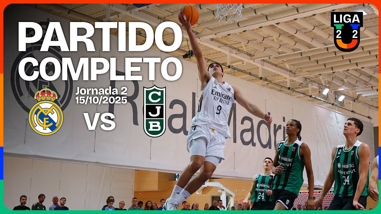 🔴 DIRECTO: Real Madrid – Joventut Badalona | Grupo A | Liga U 2025-26