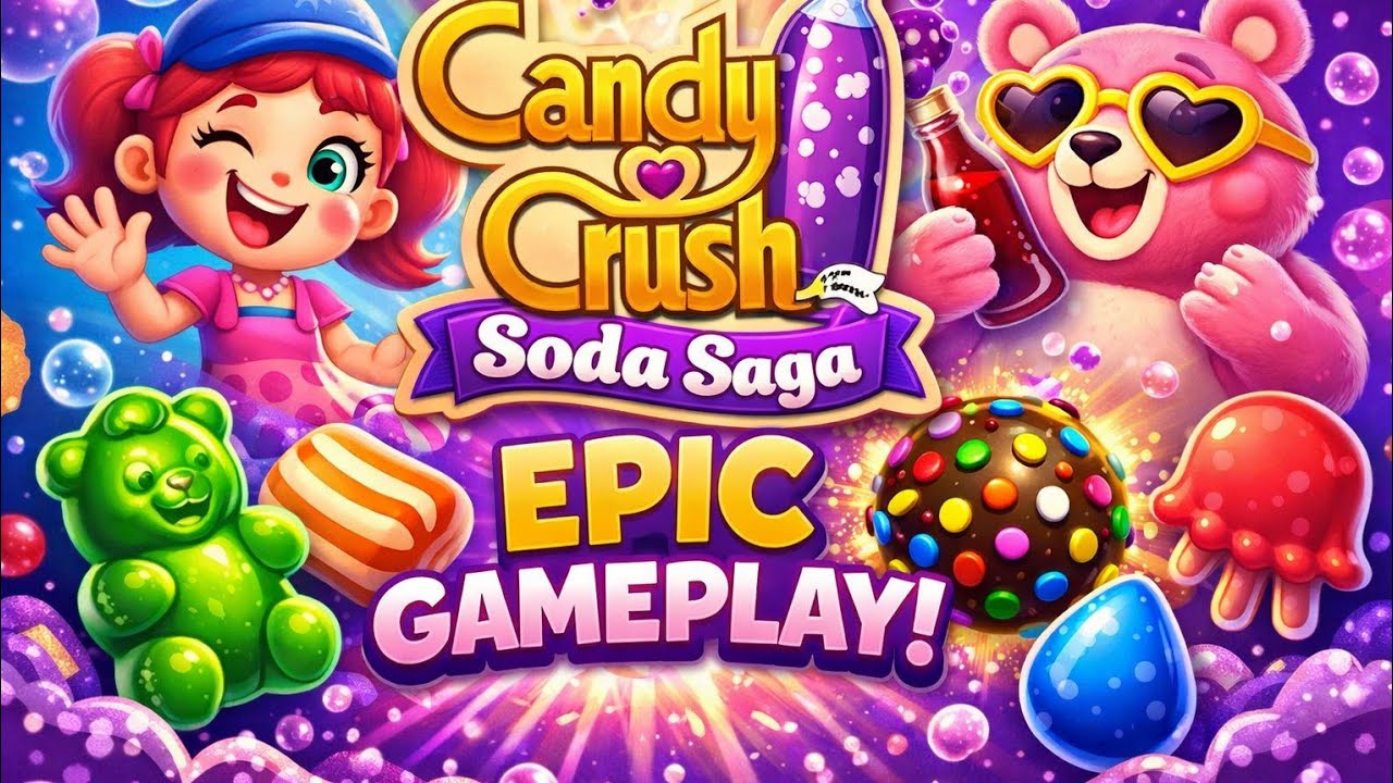 Candy crush soda saga is live
