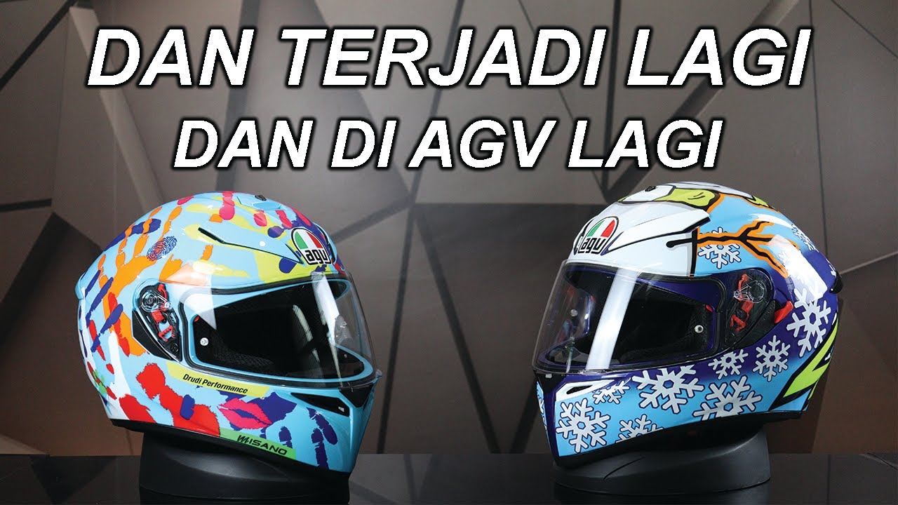 PERBEDAAN ANTARA AGV K3SV CLONE VS AGV K3SV ORIGINAL