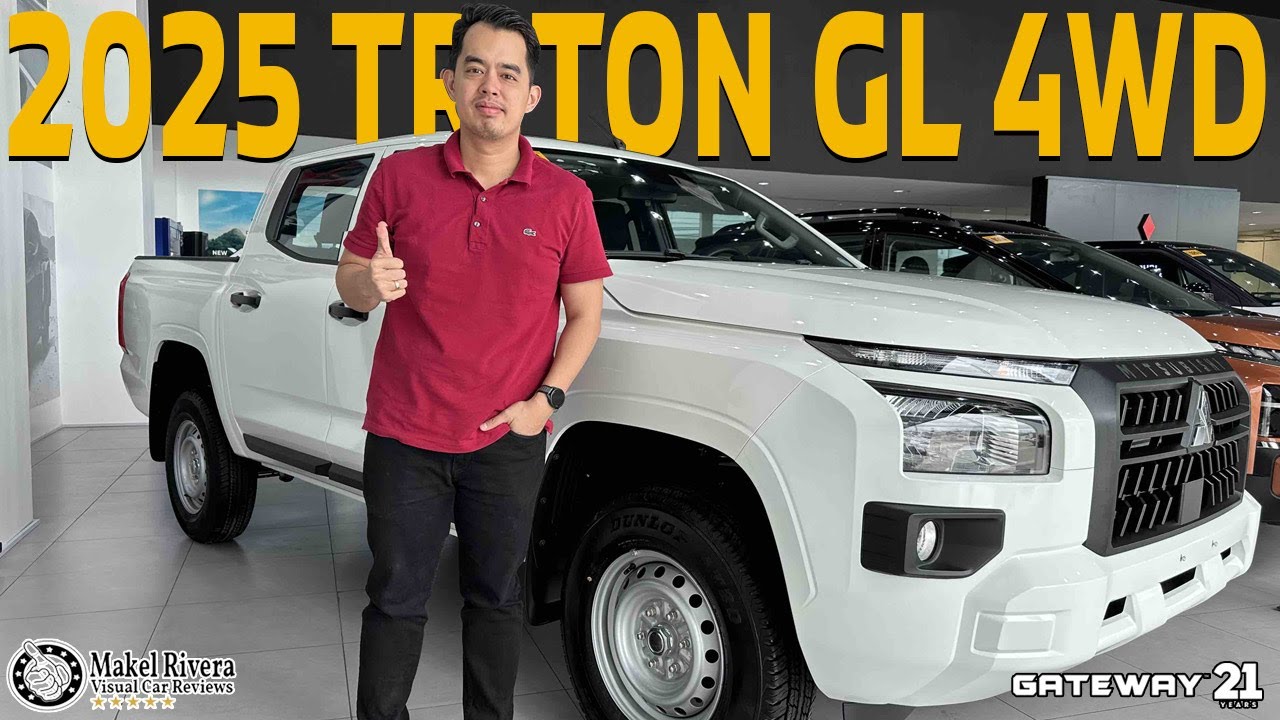 2025 Mitsubishi Triton GL 4WD MT (White Solid) - Showroom Display And Visual View