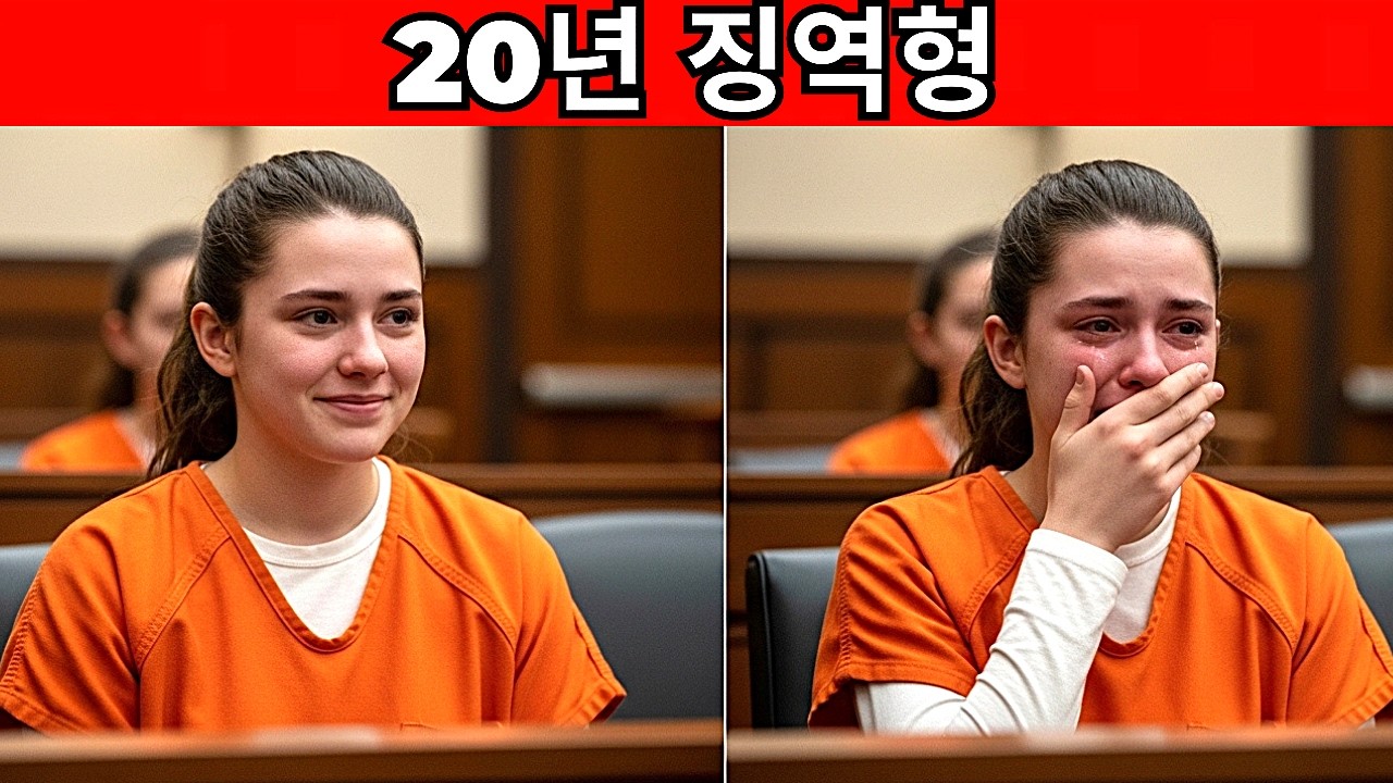 14세 소녀, 법정에서 웃으며 집에 갈 거라 확신 — 판사가 20년 형을 선고하자 완전히 무너졌다
