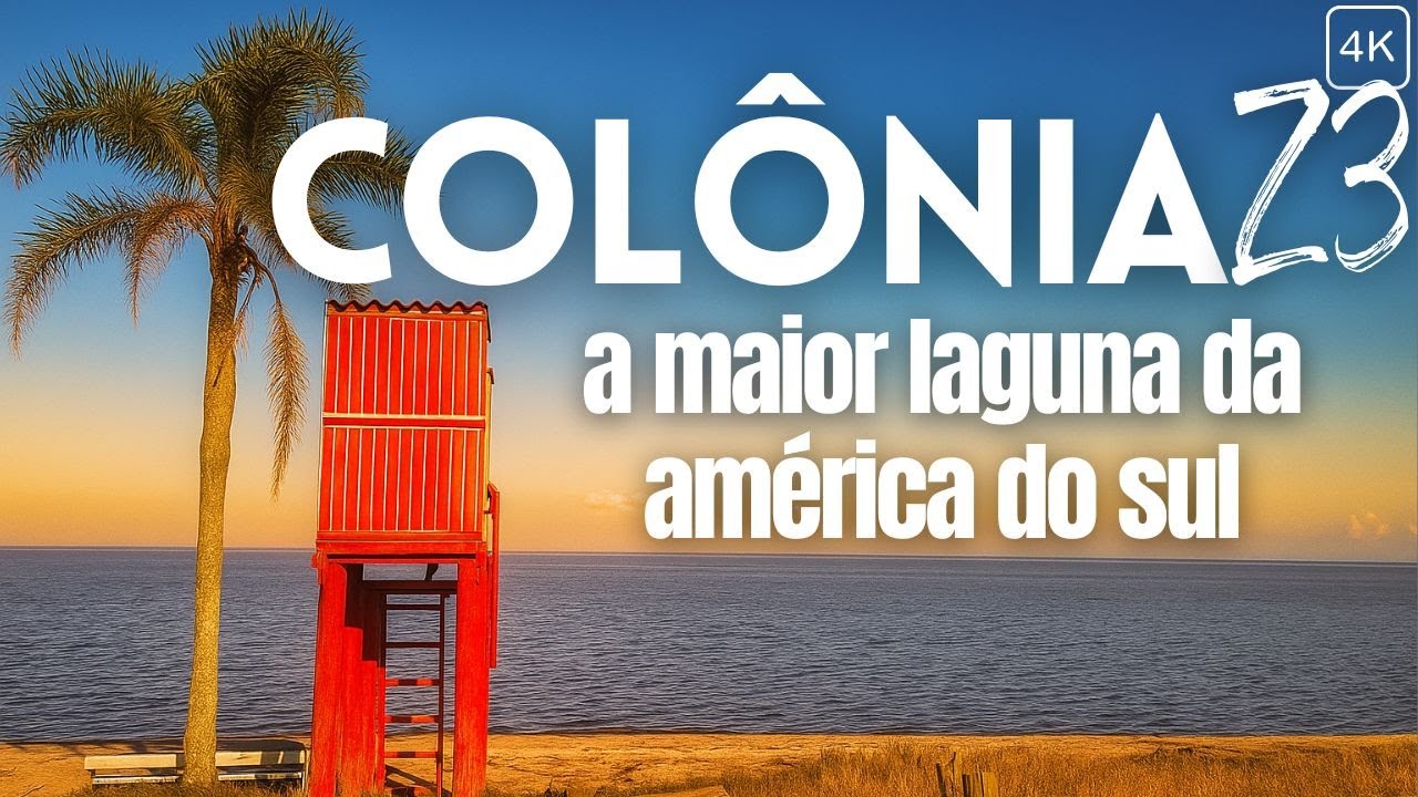 📌COLÔNIA Z3 | PELOTAS | RS: A maior laguna da América do Sul é aqui #walkingtour #4k #pelotas