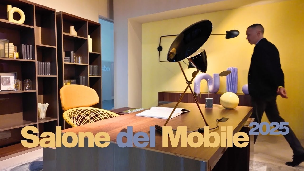 2025 SALONE DEL MOBILE MILANO WORLD'S BEST FURNITURE DESIGN EXPO - 4K WALK AROUND