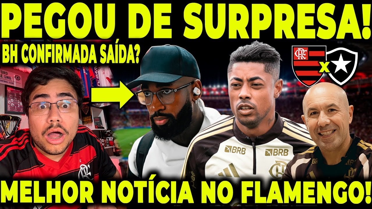 ACONTECEU OQUE NINGUÉM ESPERAVA NO FLAMENGO! BAITA NOTÍCIA!