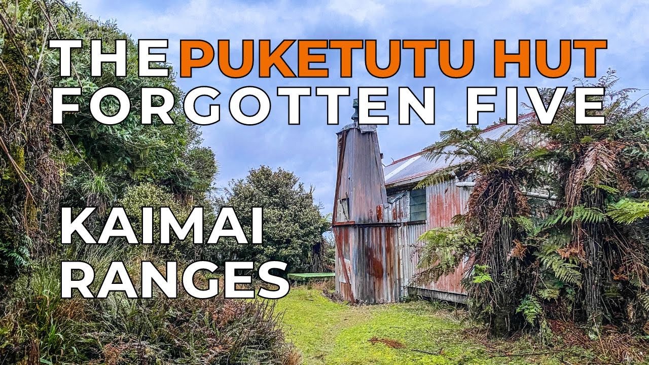 Kaimai Huts Secret Puketutu Forgotten Five