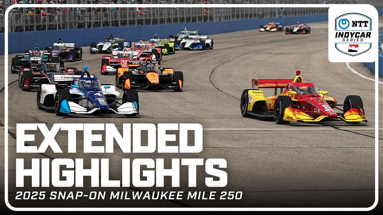 Extended Race Highlights | 2025 Snap-on Milwaukee Mile 250 | INDYCAR SERIES