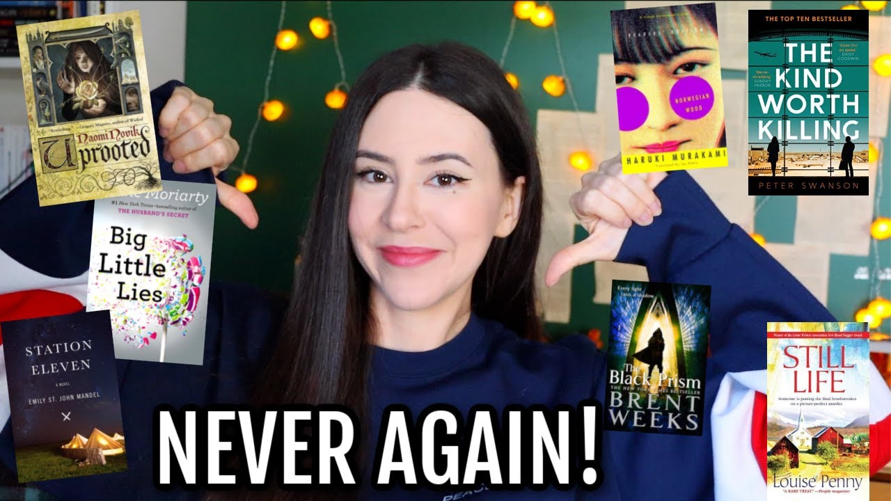 Won't Read More Books From These Popular Authors || Reviews & Non Recommendations