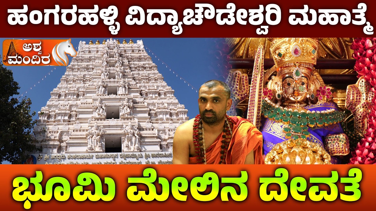 ಶೃಂಗೇರಿ ಶ್ರೀ ಶಾರದಾ ಪೀಠದ ವಿದ್ಯಾ ಚೌಡೇಶ್ವರಿ ಅಮ್ಮನವರ ಪುಣ್ಯಕ್ಷೇತ್ರ | Sri Vidya Chowdeswari Temple
