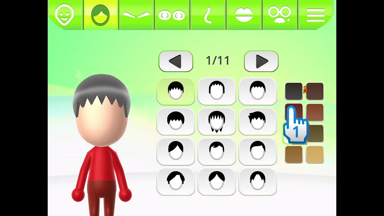 Realistic Wii U Mii Maker on Scratch!