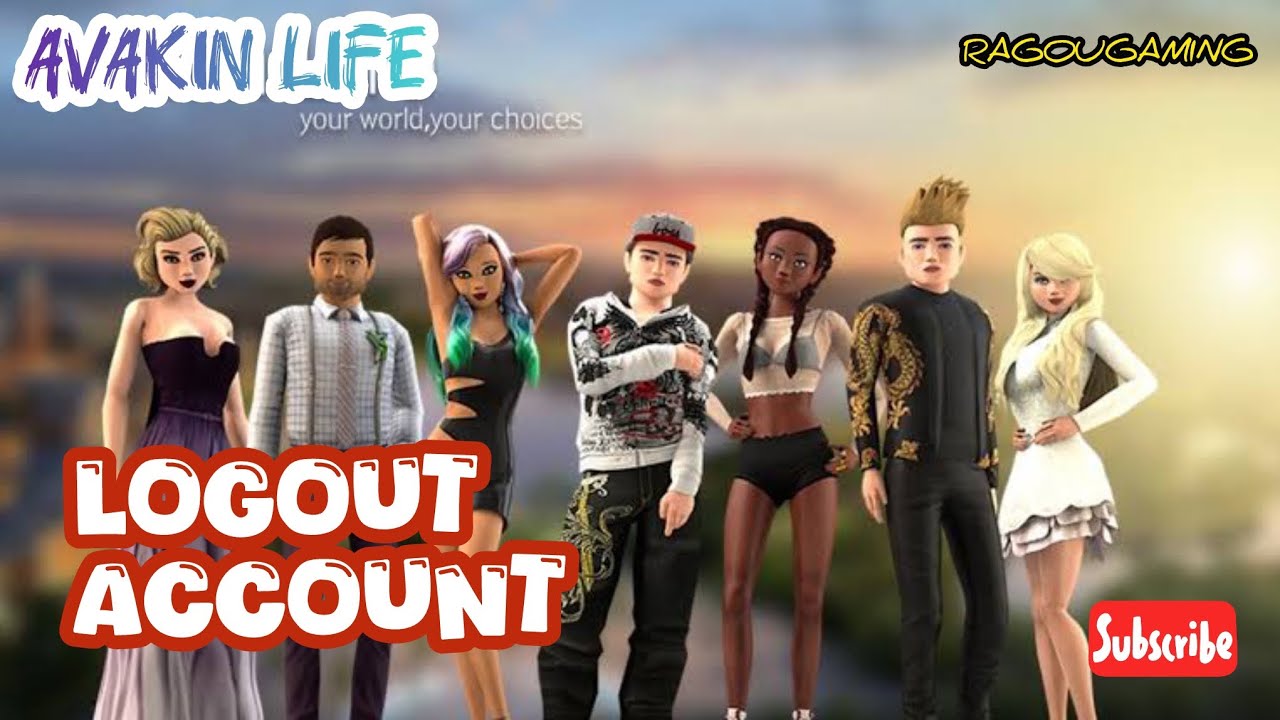 Как выйти из учетной записи Avakin Life