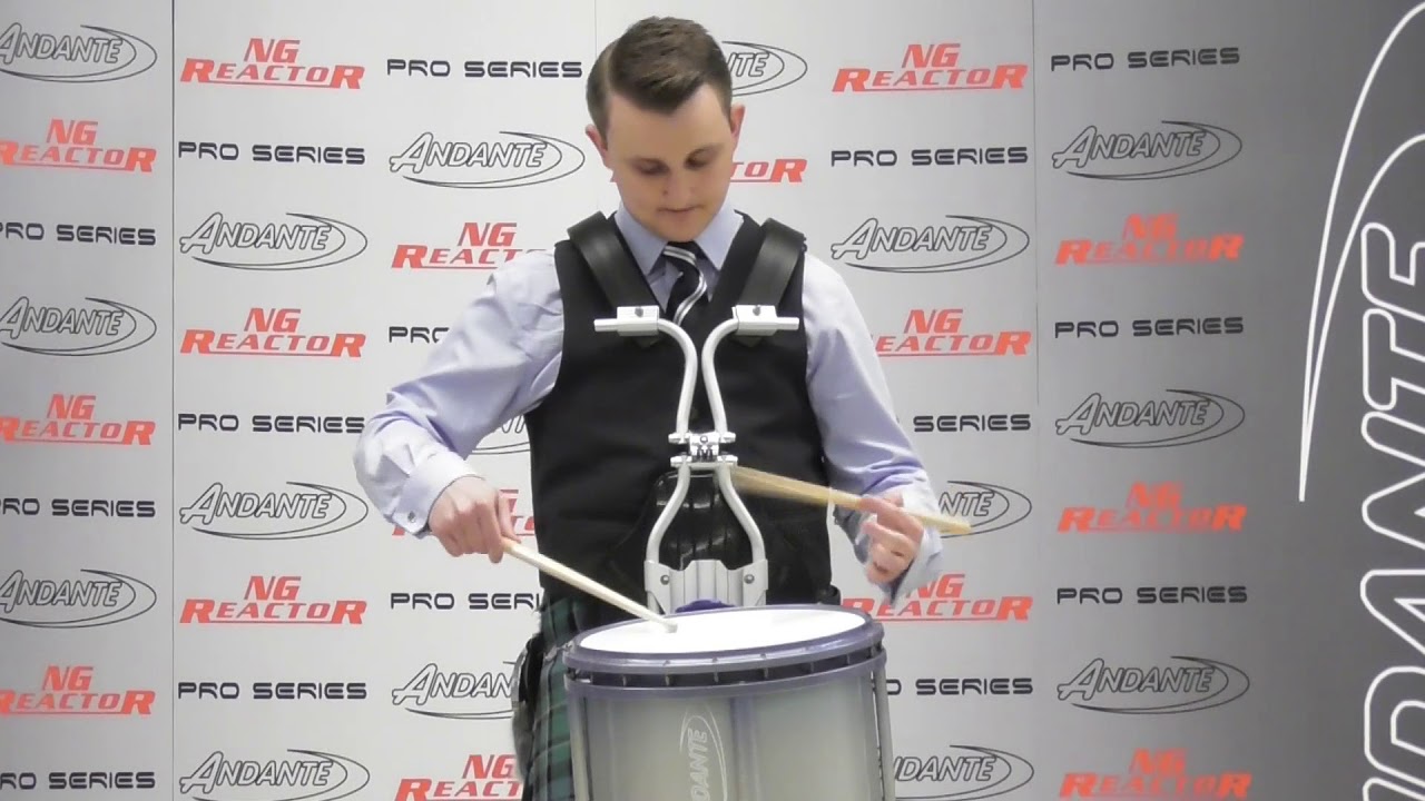 World Solo Drumming Championships 2018 Adult Final MSR Gavin Orr