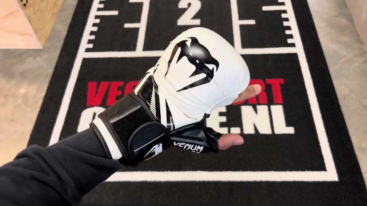Venum MMA Sparring Handschoenen Venum Challenger 3.0 - Wit/Zwart