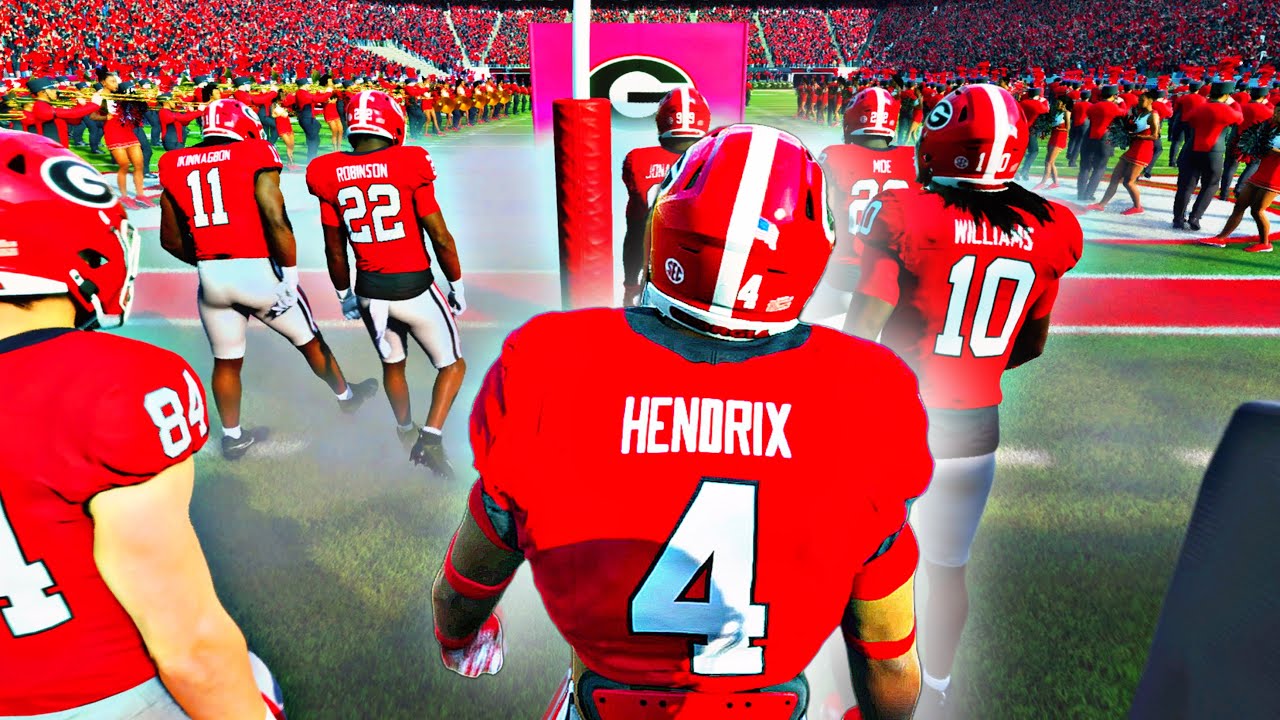 CFB 26 -THIS WAS THE STATEMENT GAME FOR DEFENSIVE PLAYER OF THE YEAR￼!!!!