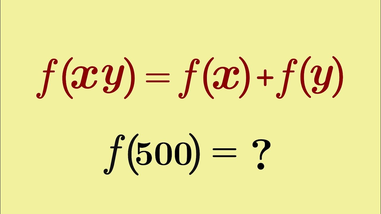 This Viral Functional Equation Sparked 99.9% Of Harvard Students 