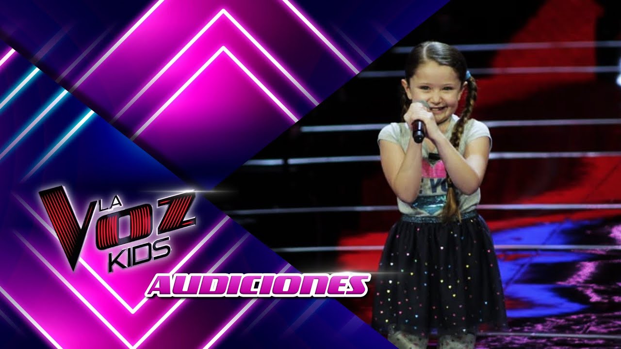 Kristiane llenó el escenario de ternura y talento. | La Voz Kids