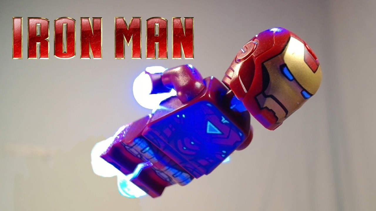 Lego Iron man | stop motion animation