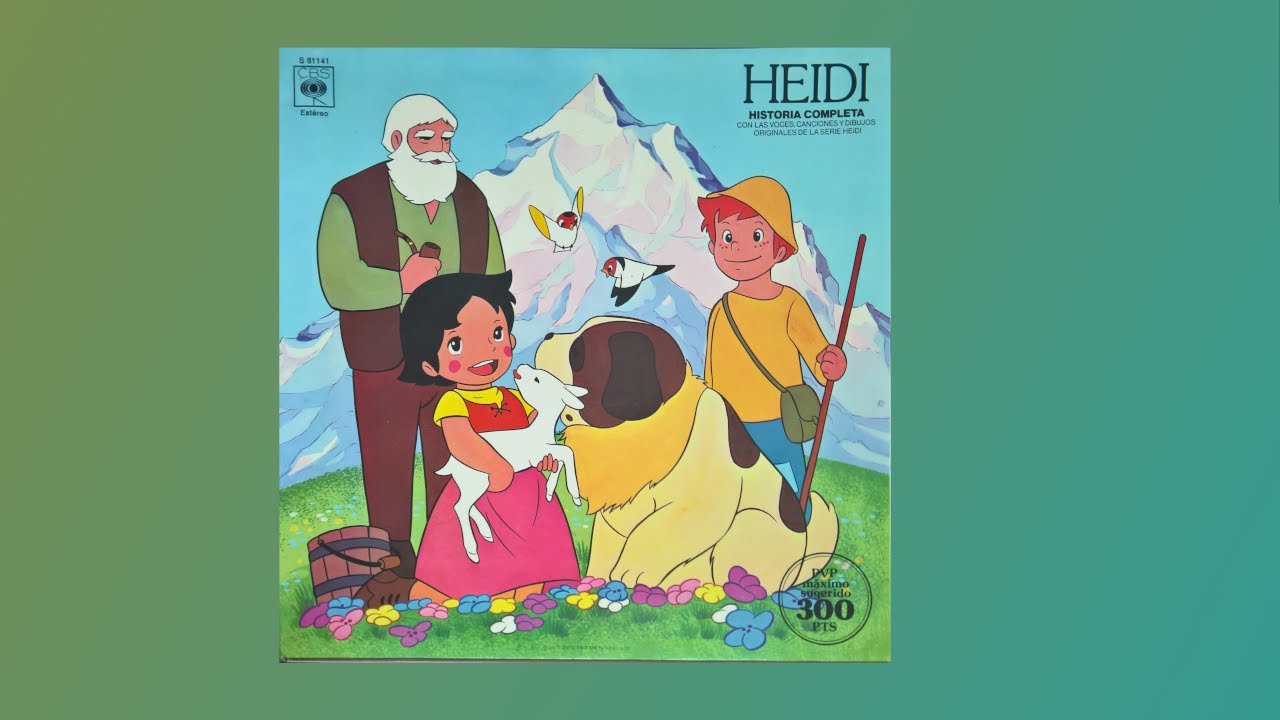 HEIDI - Historia completa - 1975 - LP completo