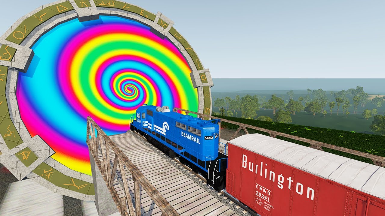 Beamng drive - Train Adventures by Magic Portal