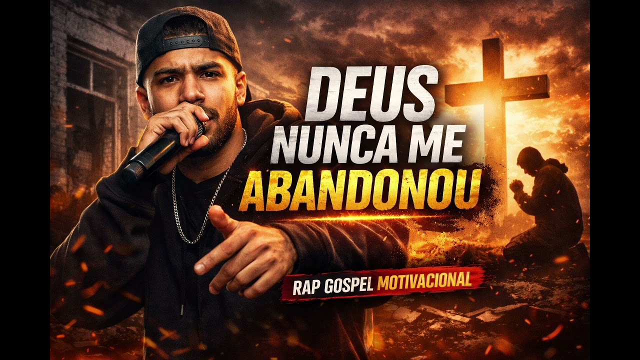Deus Nunca Me Abandonou | Rap Gospel Motivacional 2026 🙏🔥
