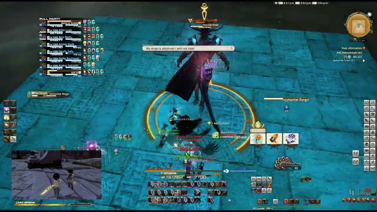 FFXIV 7.4 AAC Heavyweight M11 Normal Mode