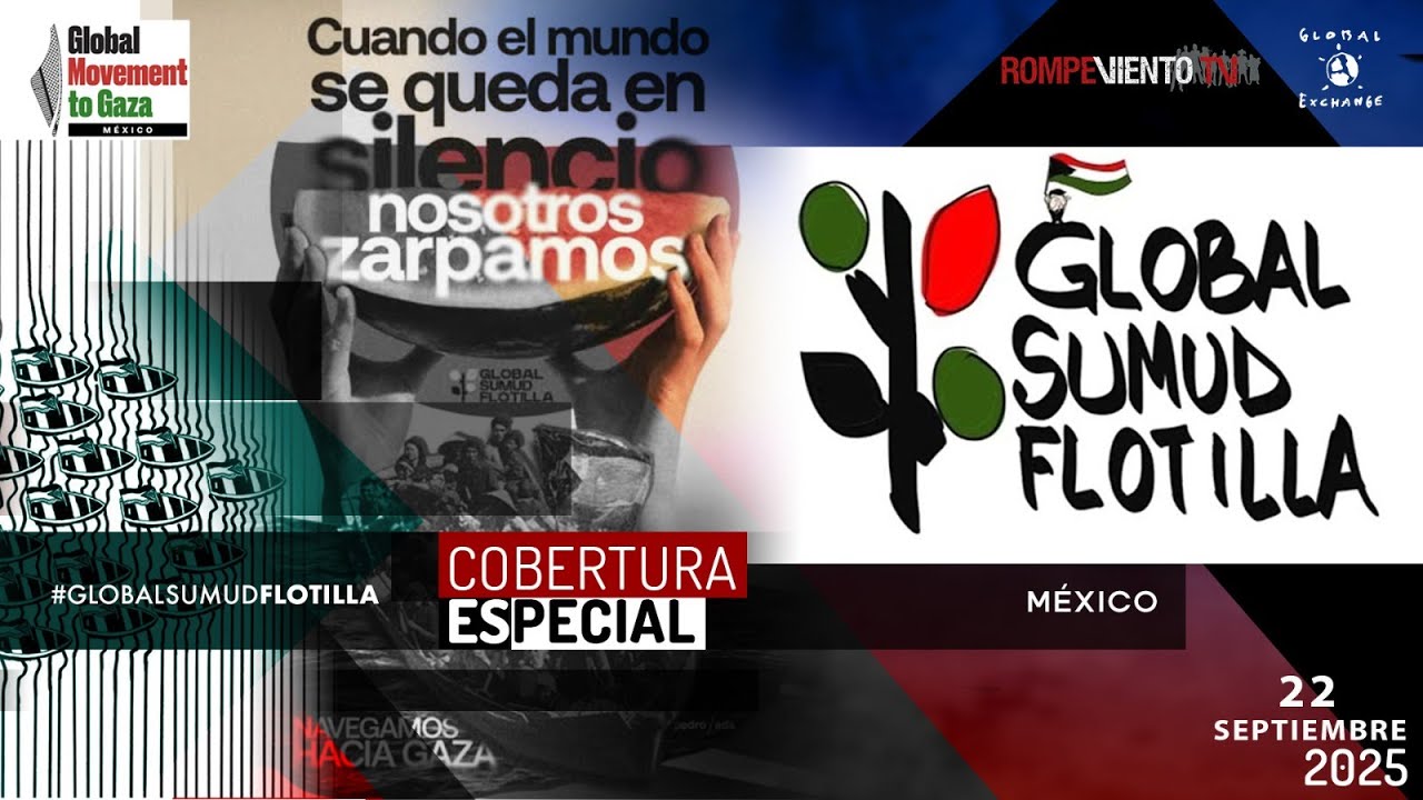 “Global Sumud Flotilla Navegamos Hacia Gaza” I 22 de septiembre I #Día23