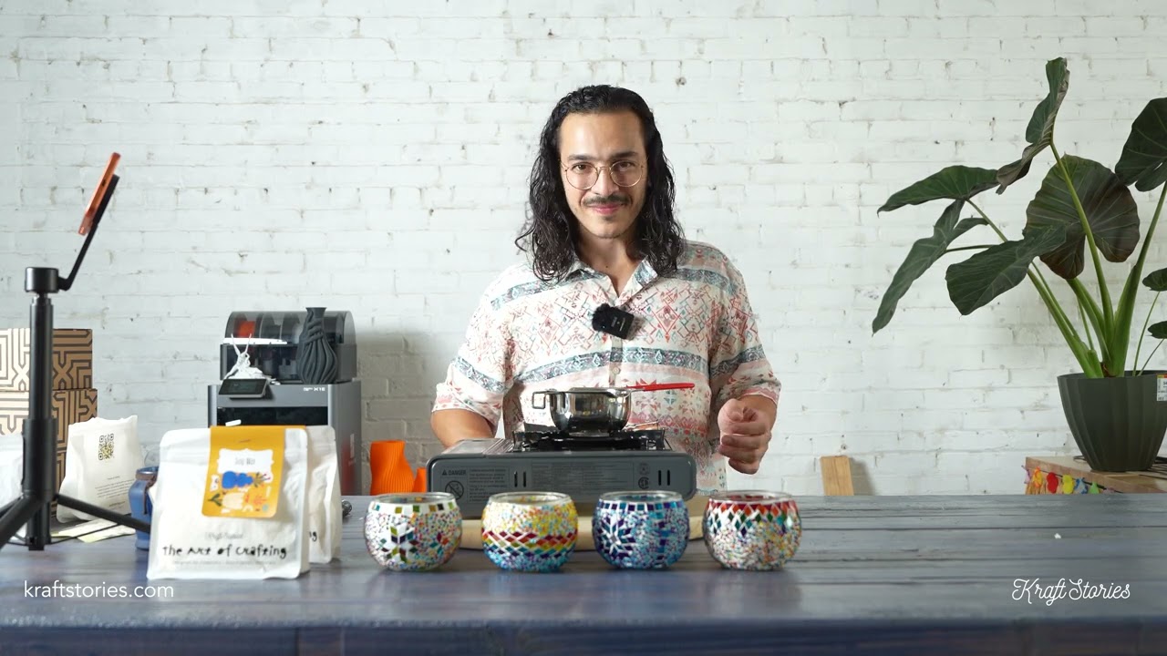 Как сделать свечу с помощью набора для изготовления свечей KraftStories