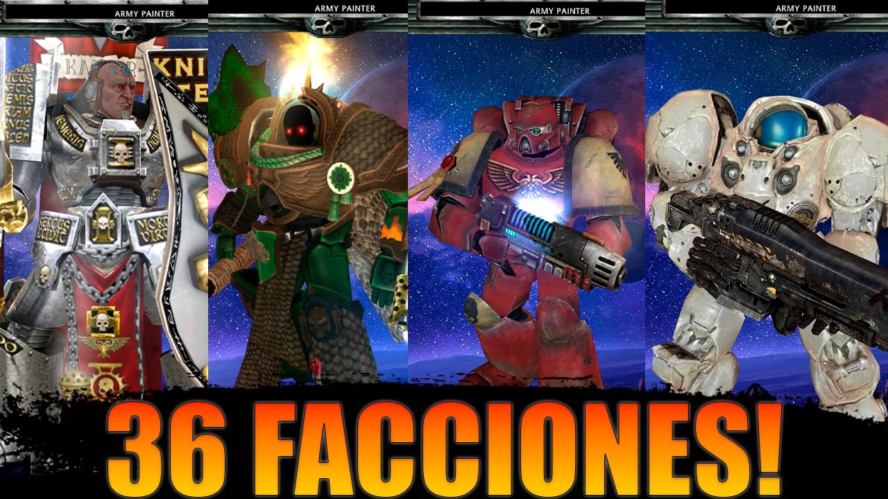 *TODAS* LAS FACCIONES DE DAWN OF WAR + UNIFICATION!