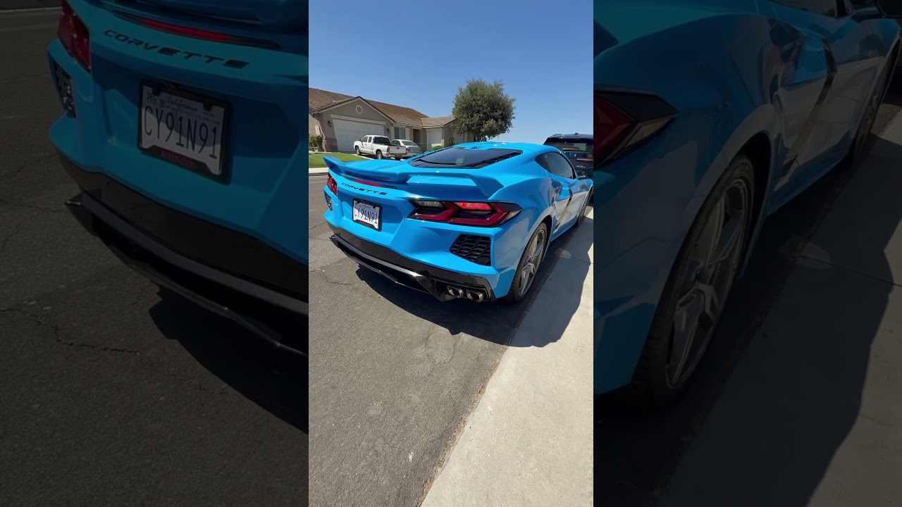 COLD START ON C8 CORVETTE! | 2020 Chevrolet Corvette (C8) Build @abc.garage