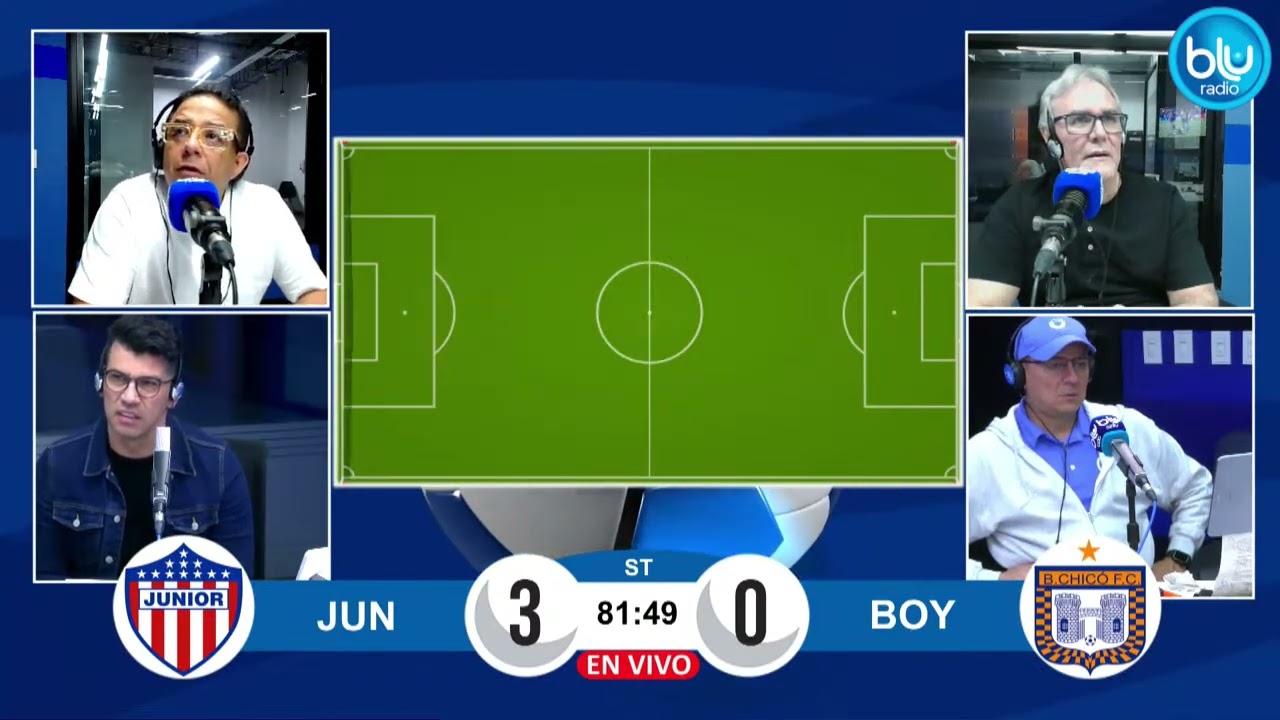 ¡DOMINA JUNIOR EN EL ROBERTO MELÉNDEZ! Canchimbo anota el 3-0 del Junior contra Boyacá Chicó